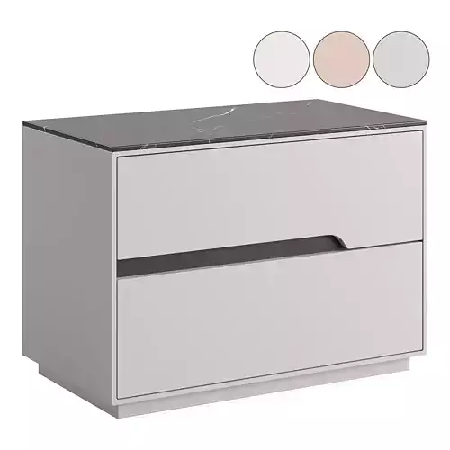 Litfad - Minimalist Bedside Cabinet Nightstand