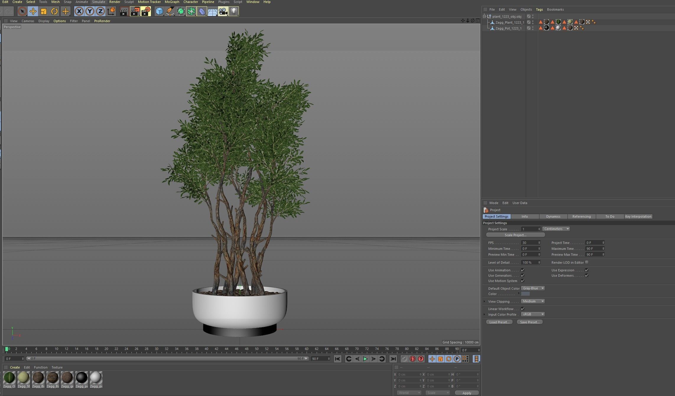 Plant 1223 3D model_7