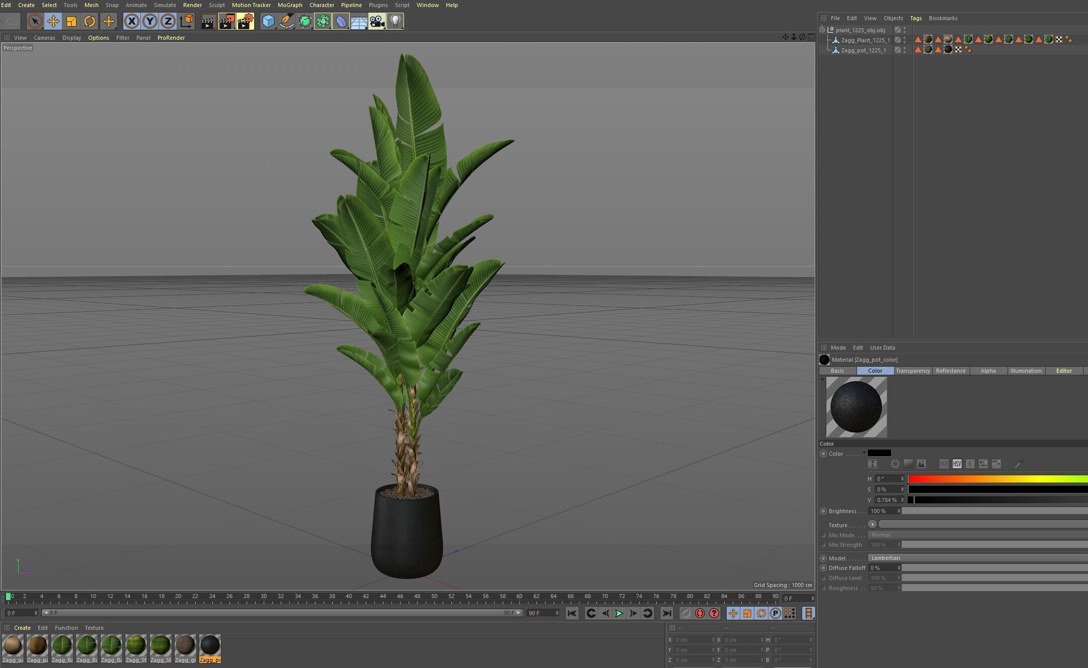 Plant 1225 3D model_7
