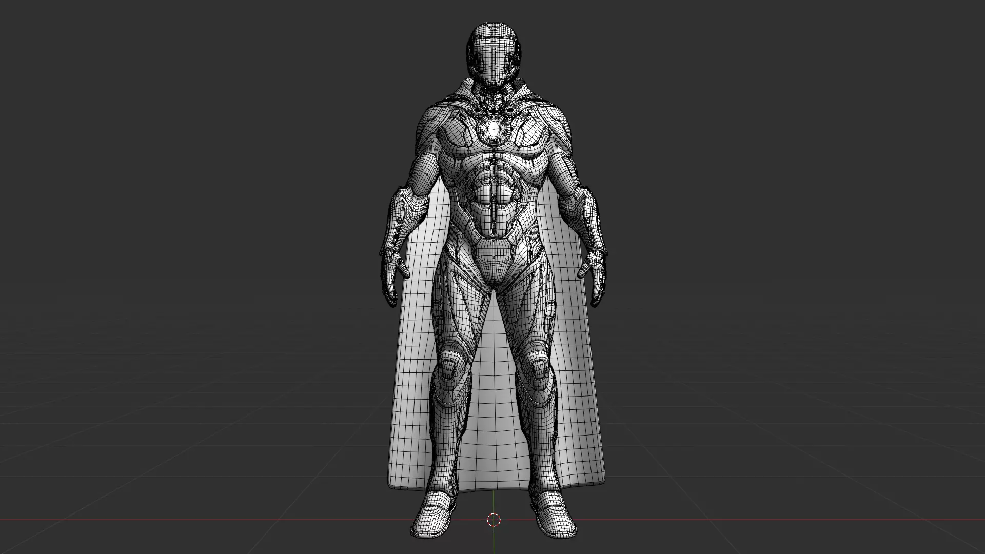 character fantasy 3D model_0