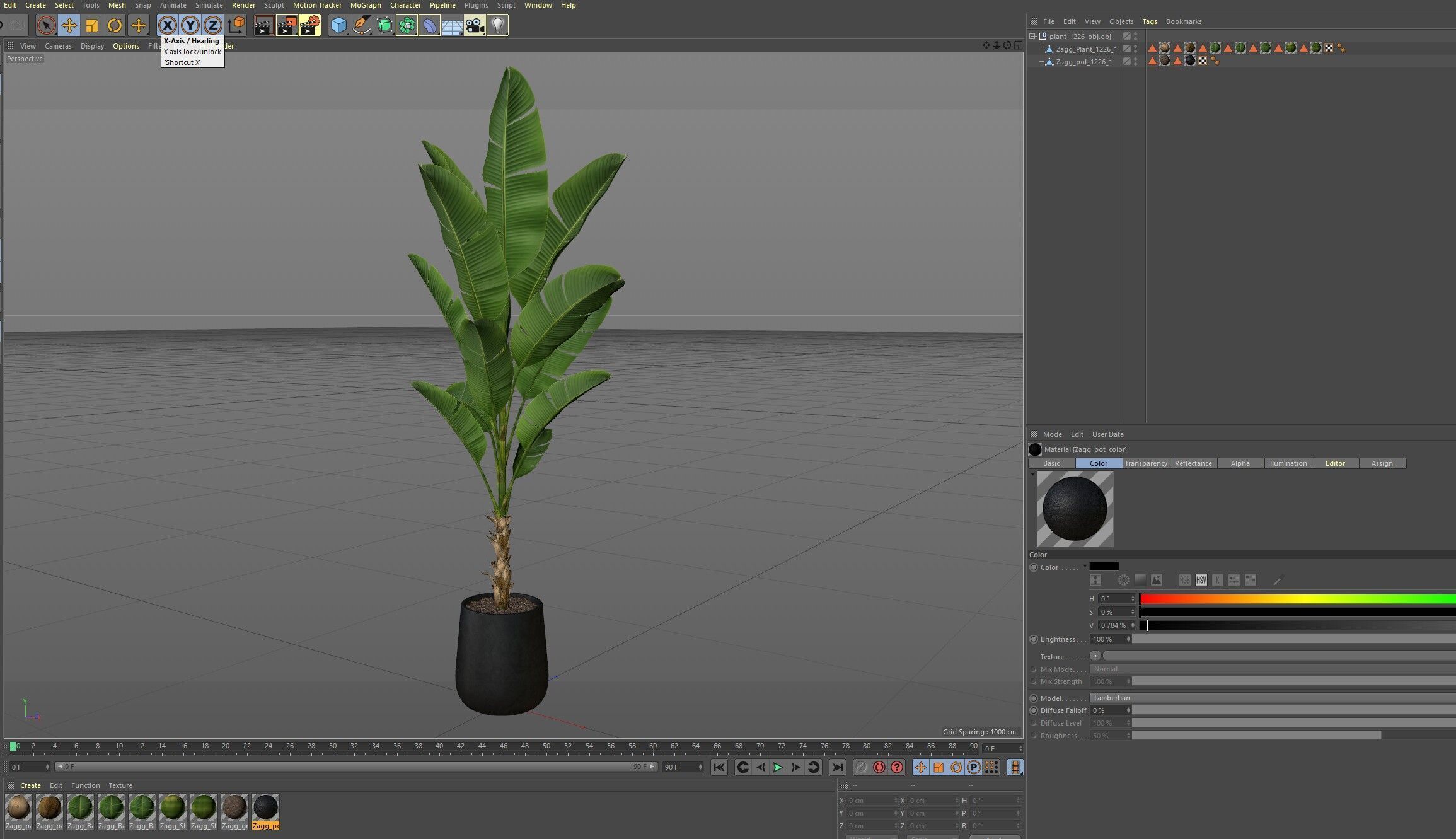 Plant 1226 3D model_7