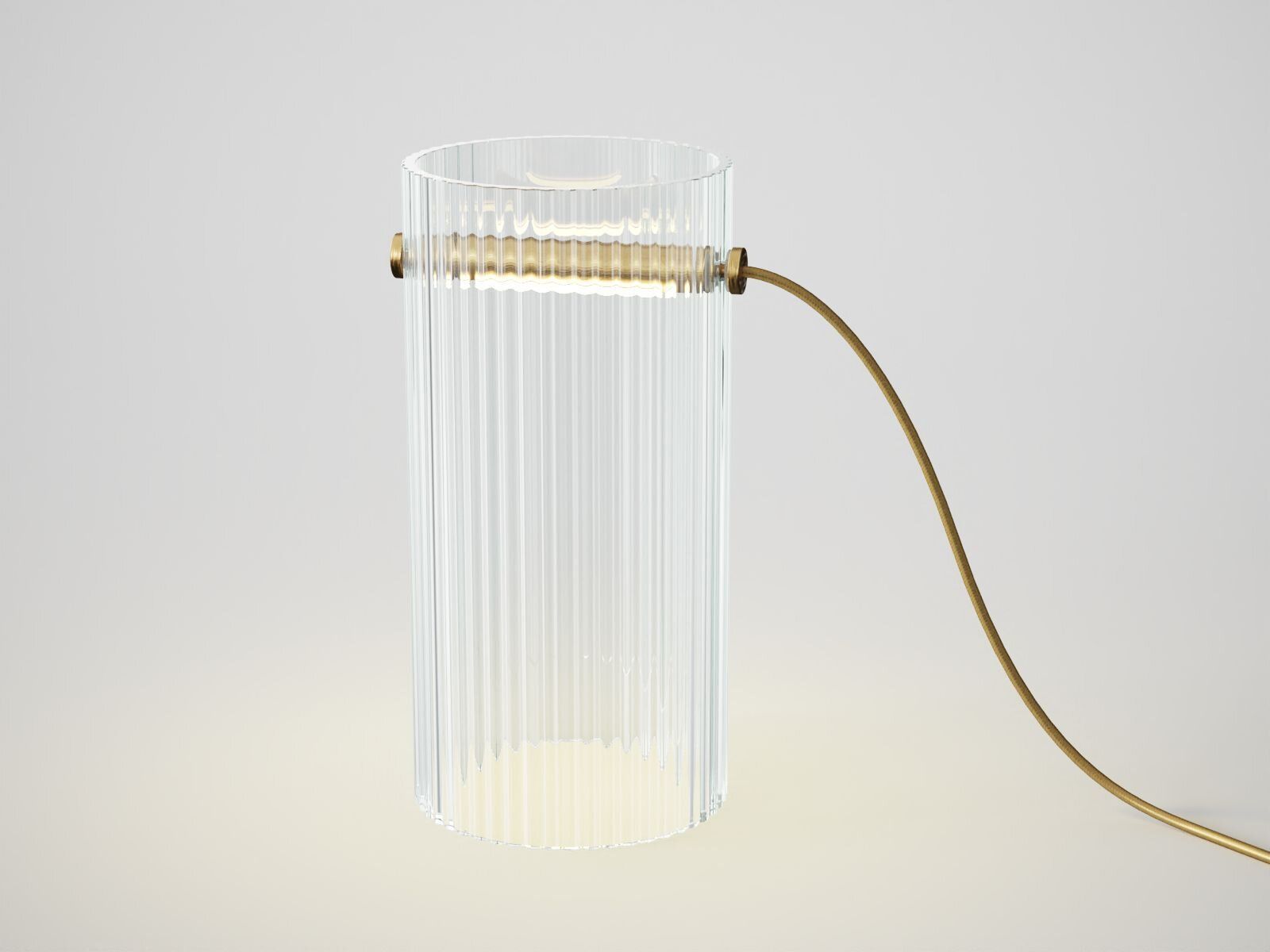 Doric Table Lamp 3D model_2