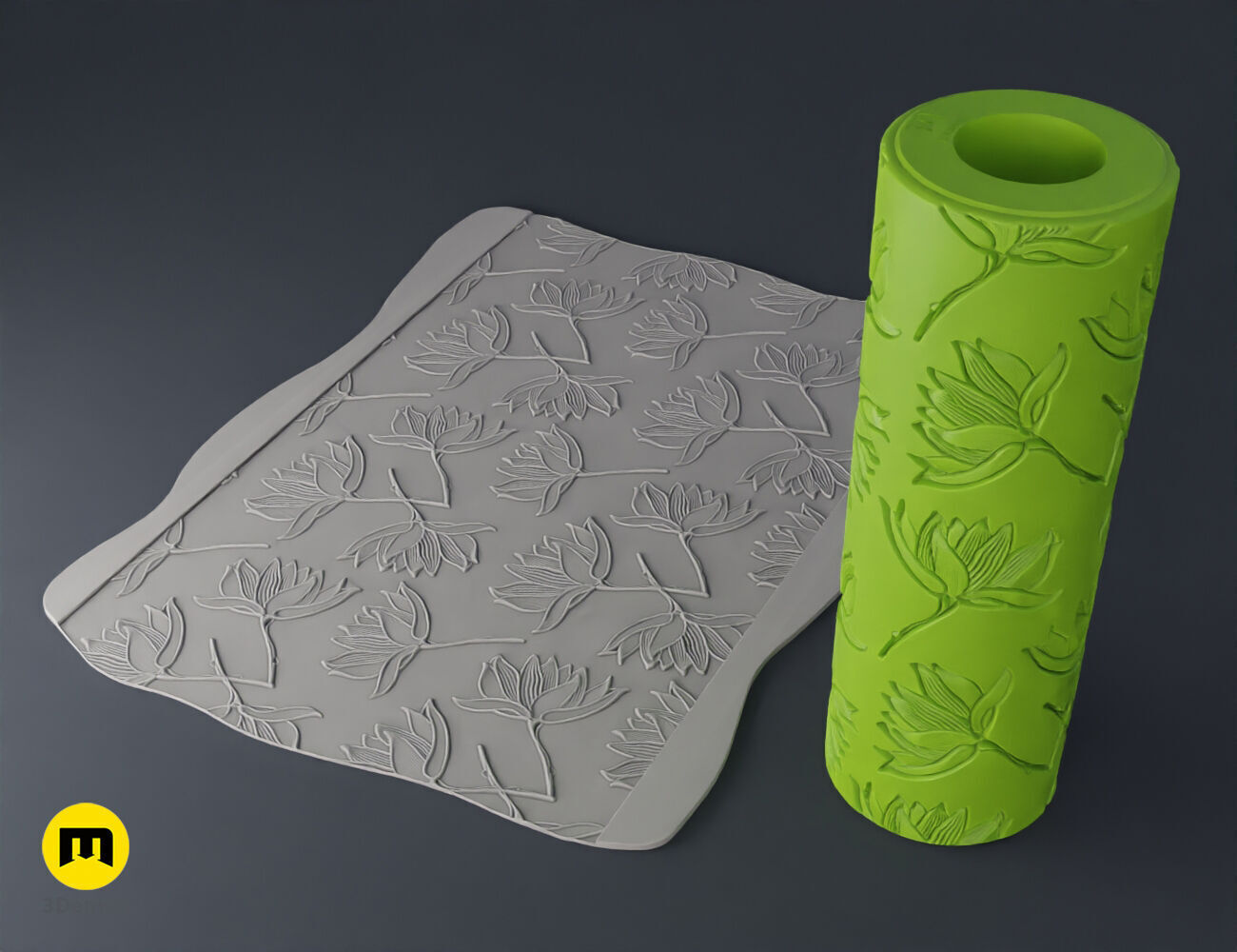 Texture Rollers - Nature 3D print model_23