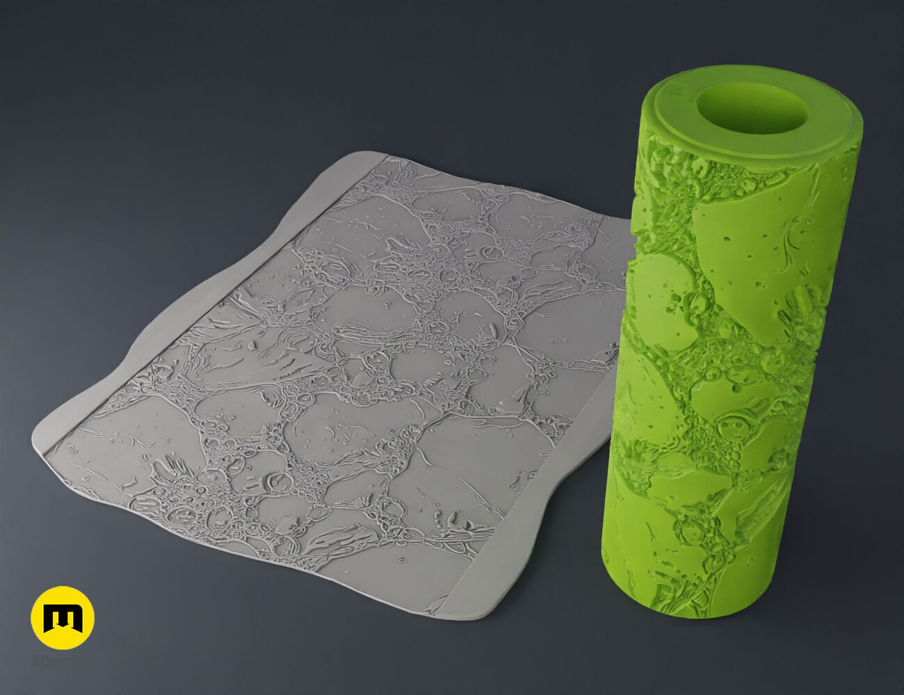 Texture Rollers - Nature 3D print model_15