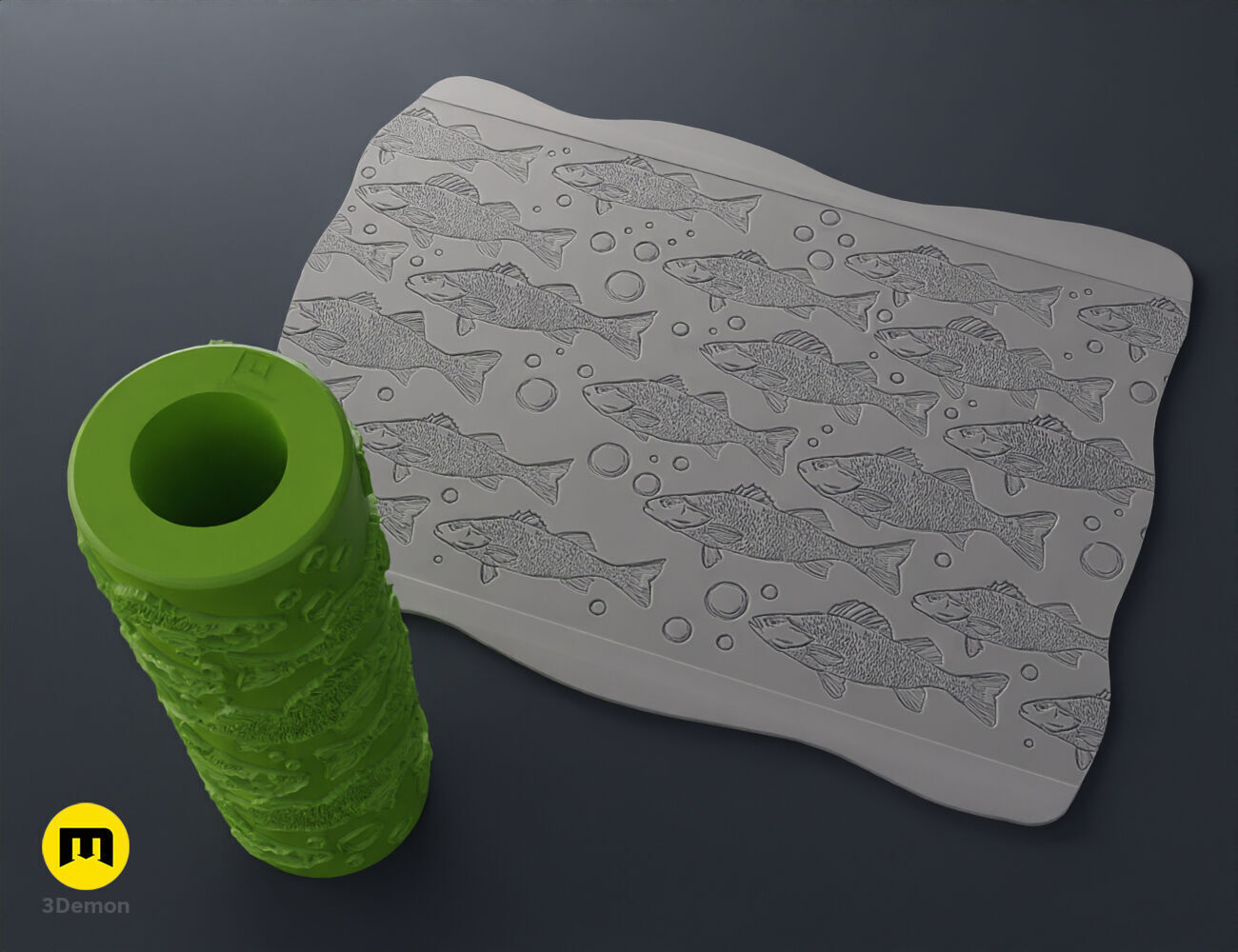 Texture Rollers - Nature 3D print model_13