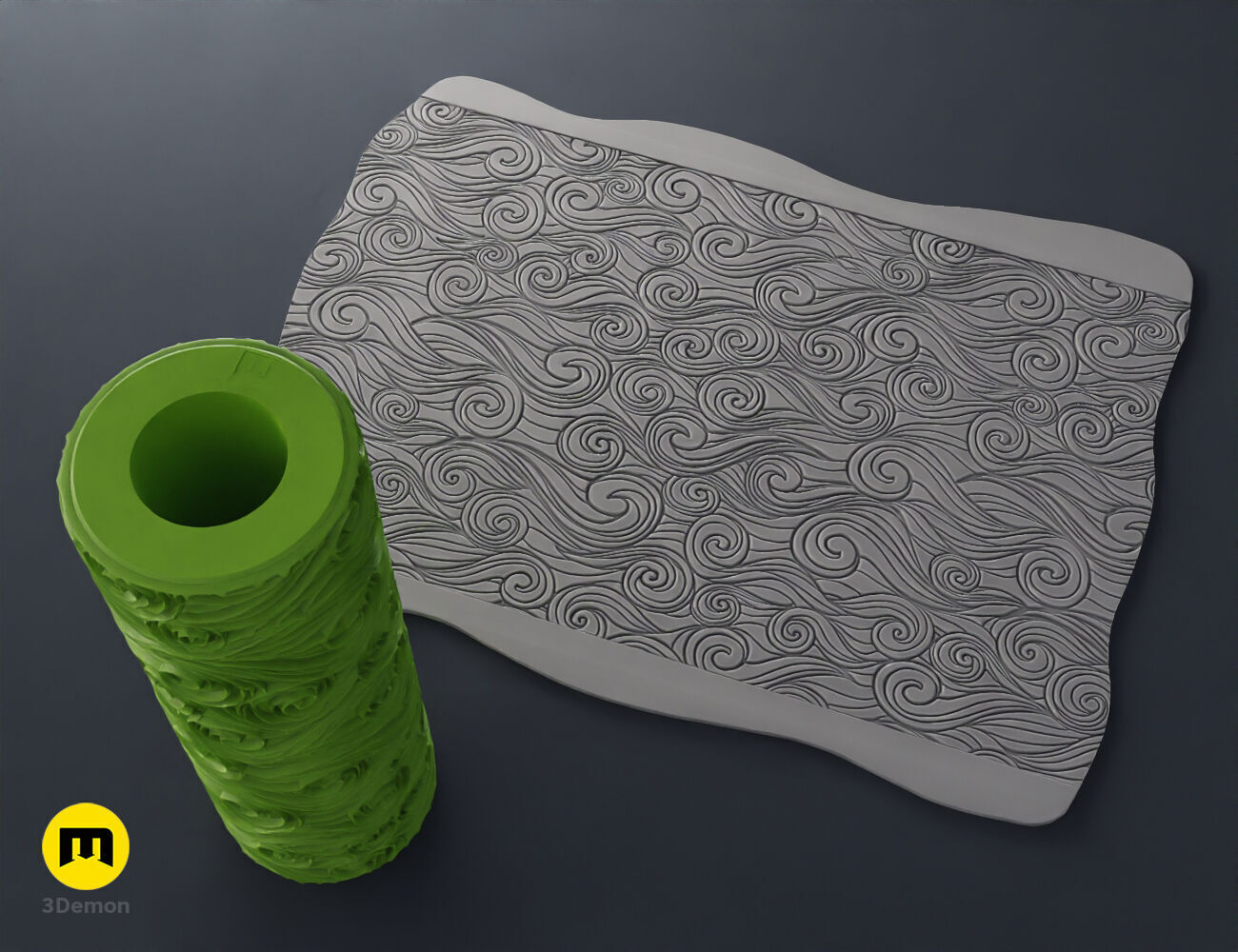Texture Rollers - Nature 3D print model_17
