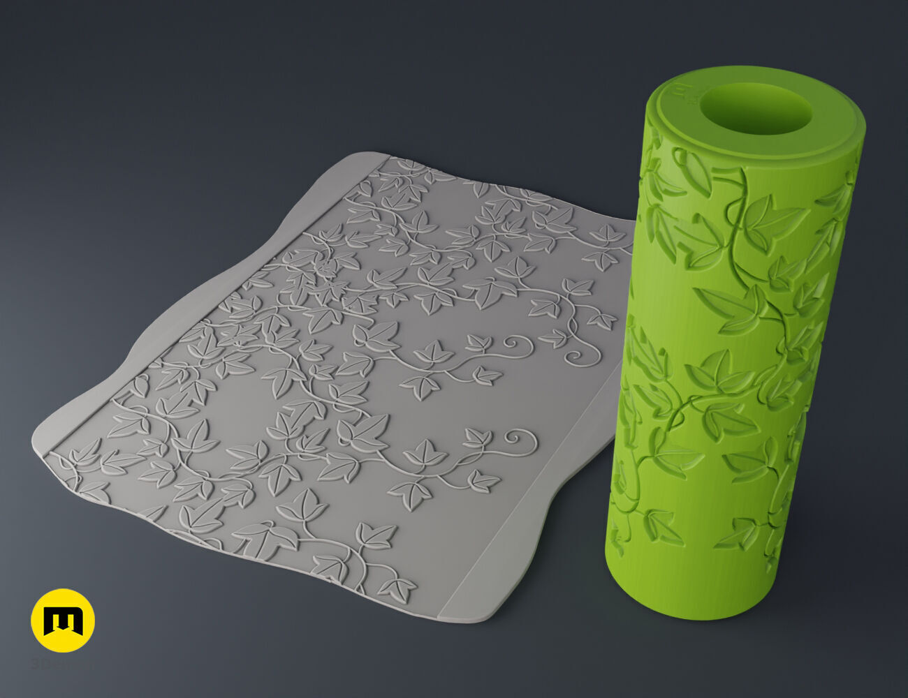 Texture Rollers - Nature 3D print model_21