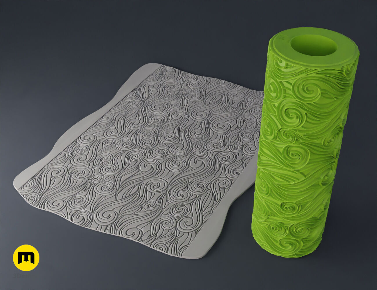 Texture Rollers - Nature 3D print model_18