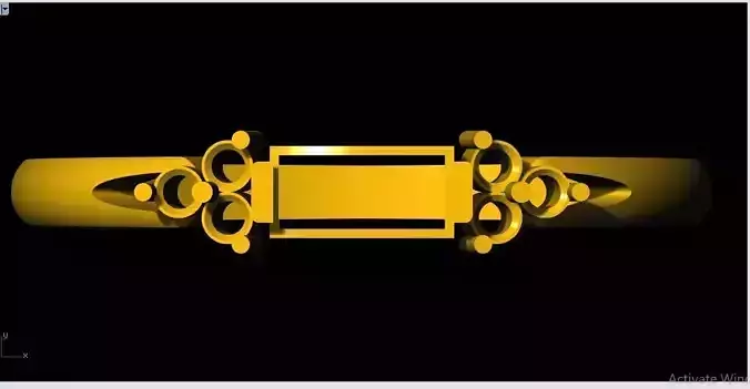 daimond ring 3dm file 3D print model