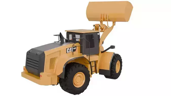 Wheel Loader 3D model