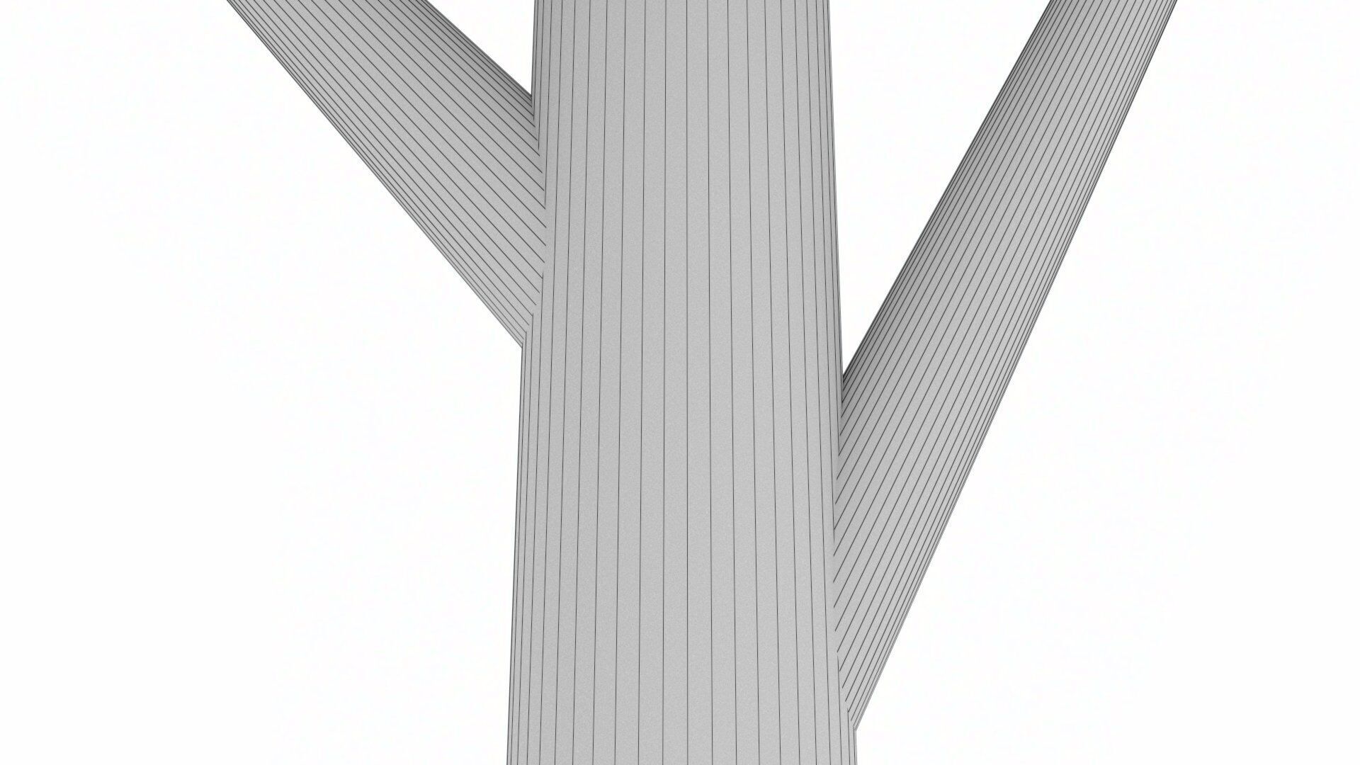 Cartoon Low Poly Trees Low-poly 3D model_18