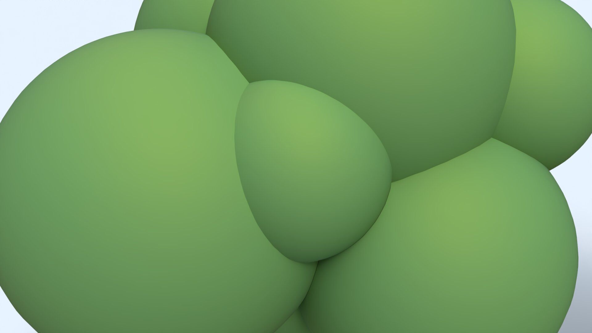 Cartoon Low Poly Trees Low-poly 3D model_9