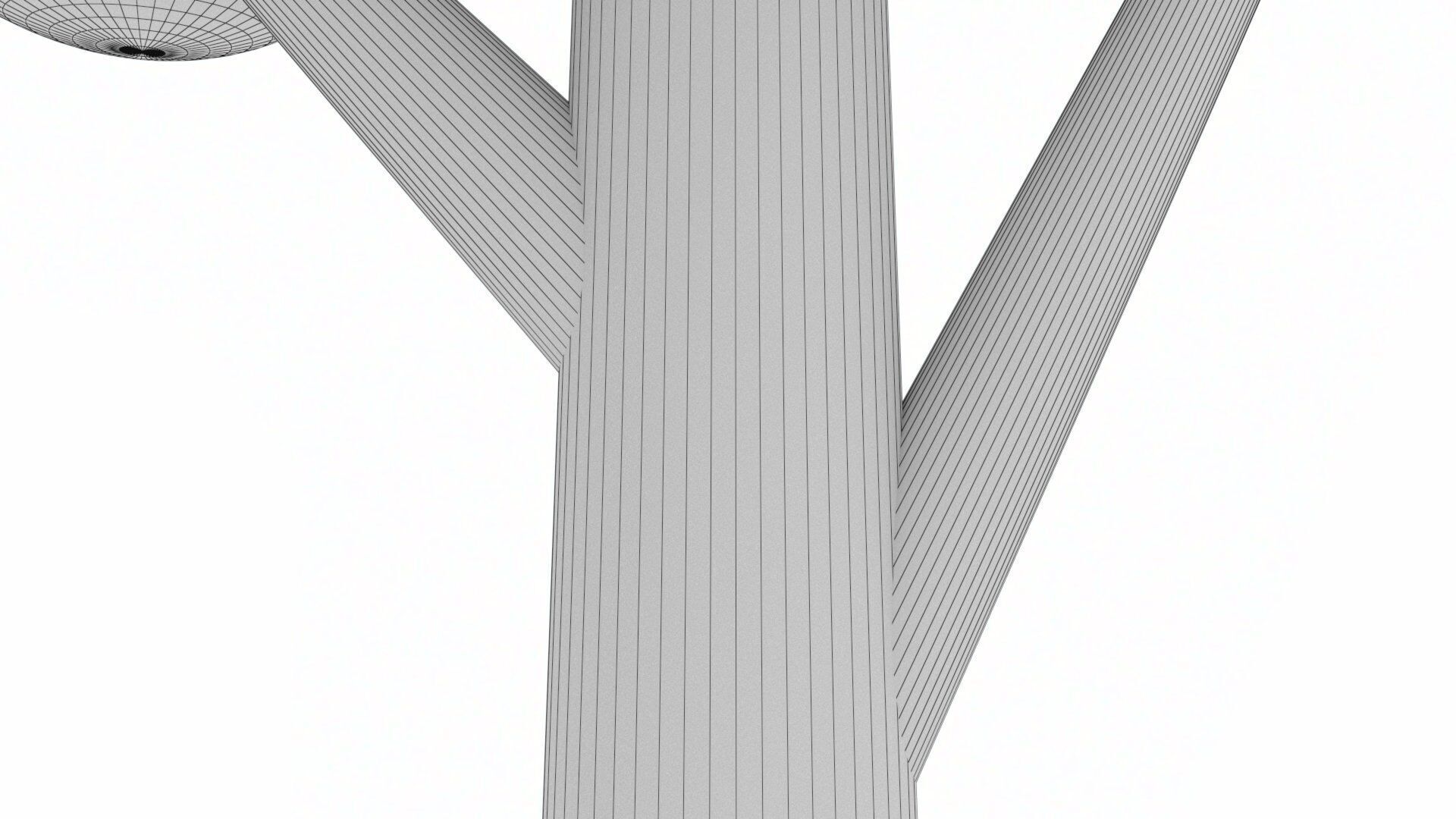 Cartoon Low Poly Trees Low-poly 3D model_17