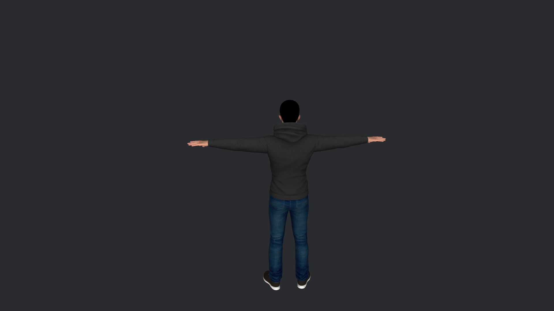 Jaden Smith Hyper Realistic Full Body  Rigged 3D Character 3D model_14