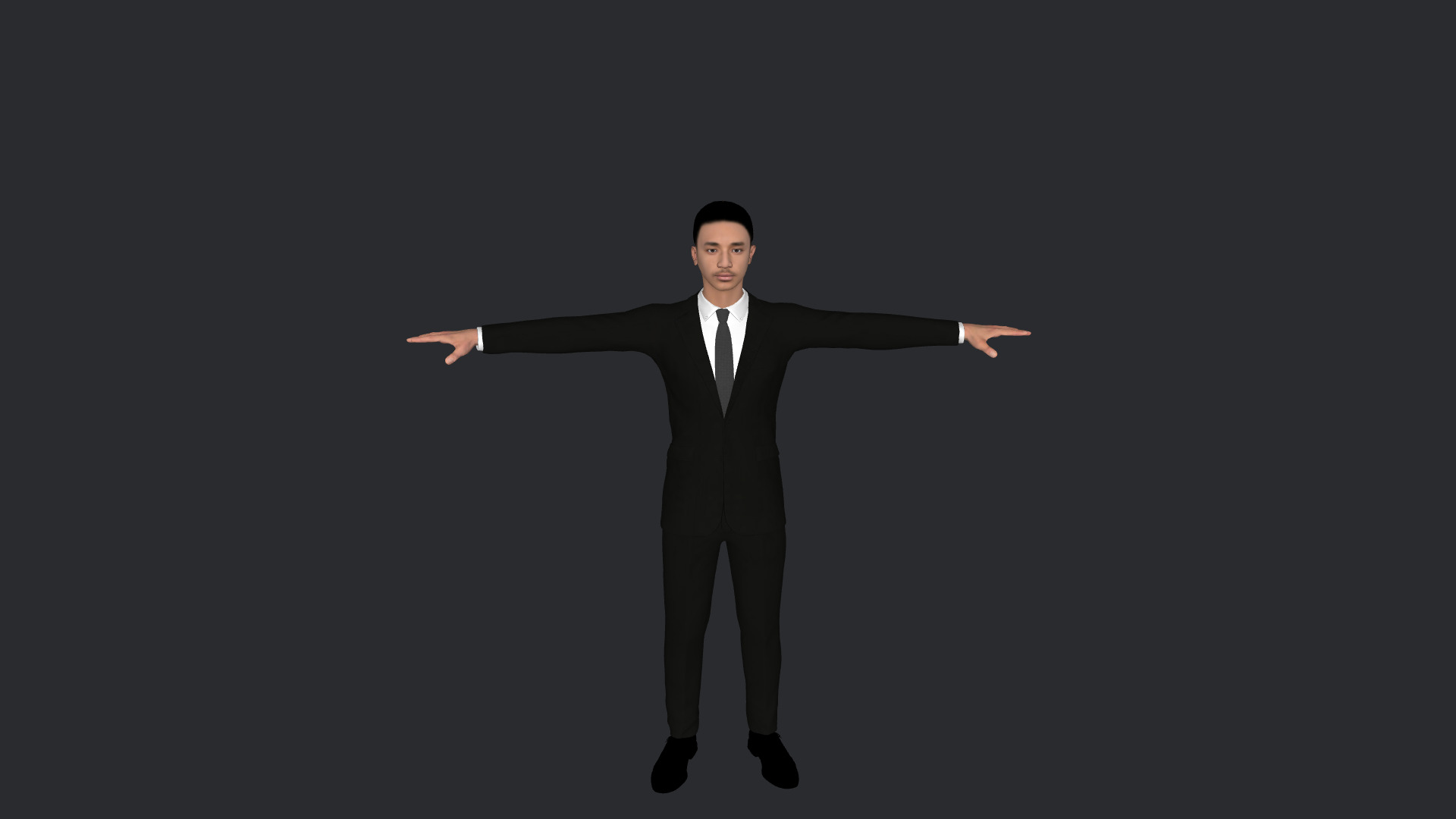 Jaden Smith Hyper Realistic Full Body  Rigged 3D Character 3D model_2