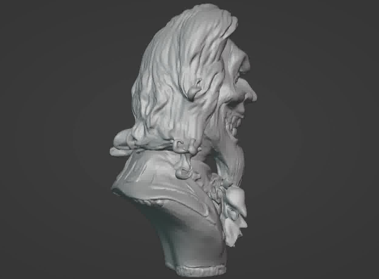 Haunted Mansion Uncle Lucius Bust  3D print model_22