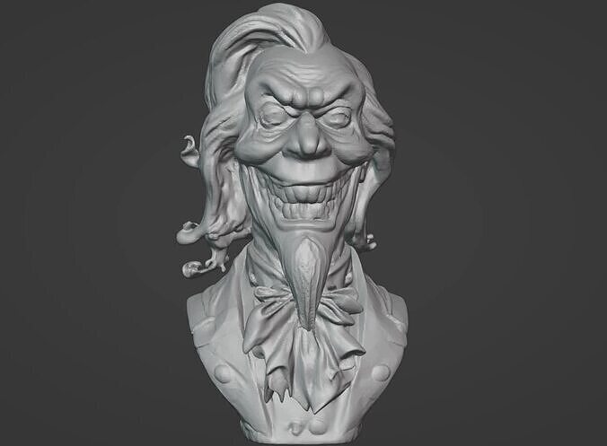 Haunted Mansion Uncle Lucius Bust  3D print model