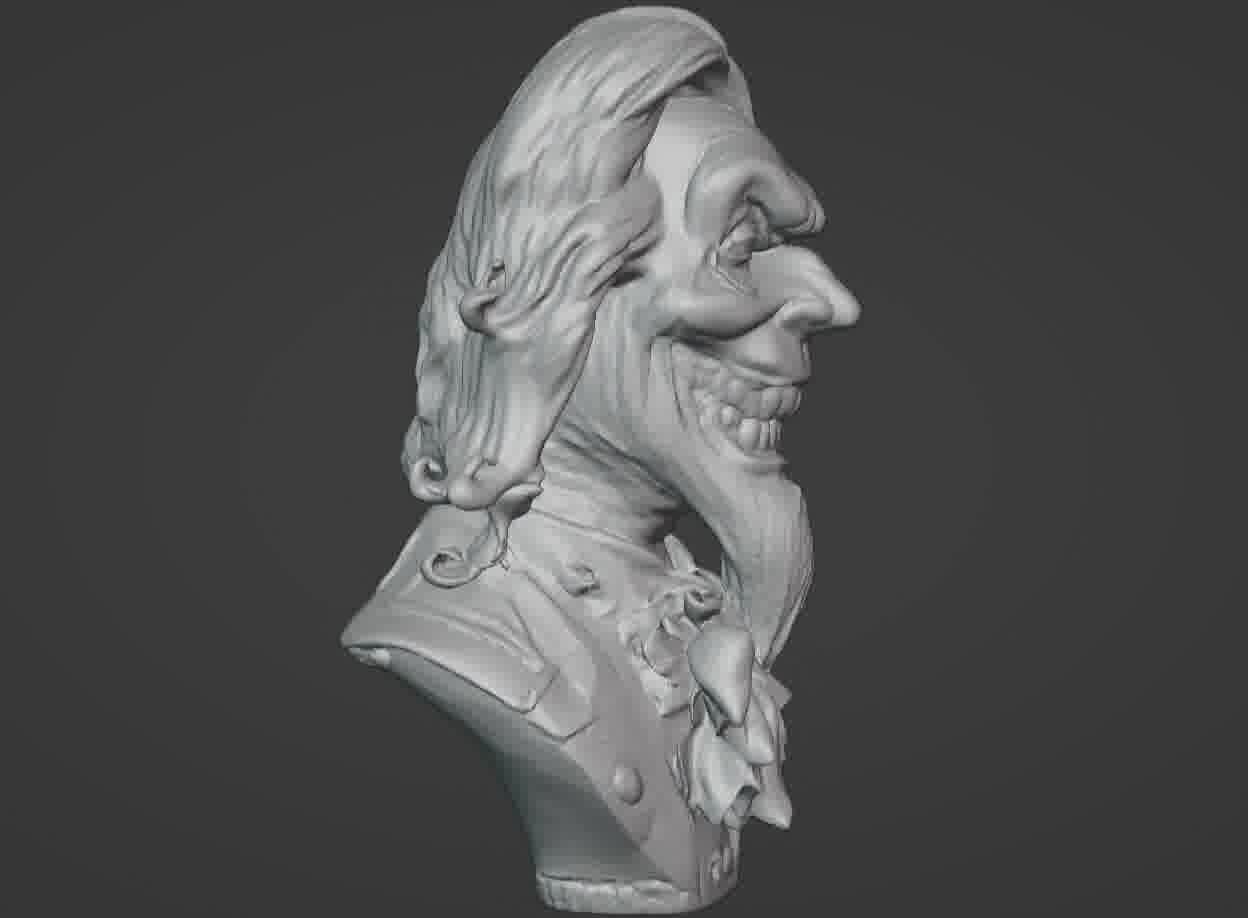 Haunted Mansion Uncle Lucius Bust  3D print model_18