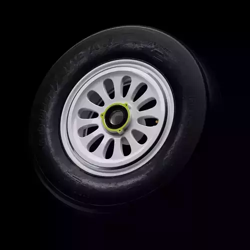 Wheels - Honda Jet Elite II  3D model