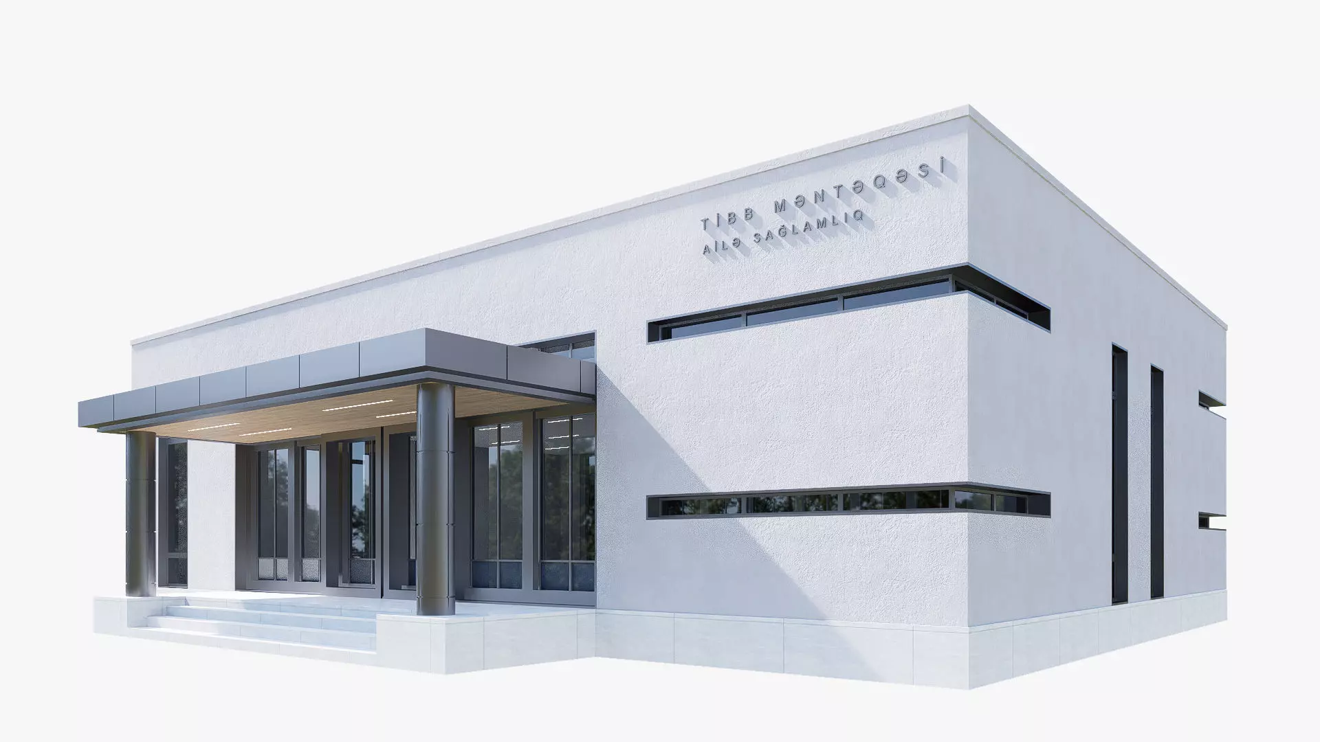 emergency Low-poly 3D model_0