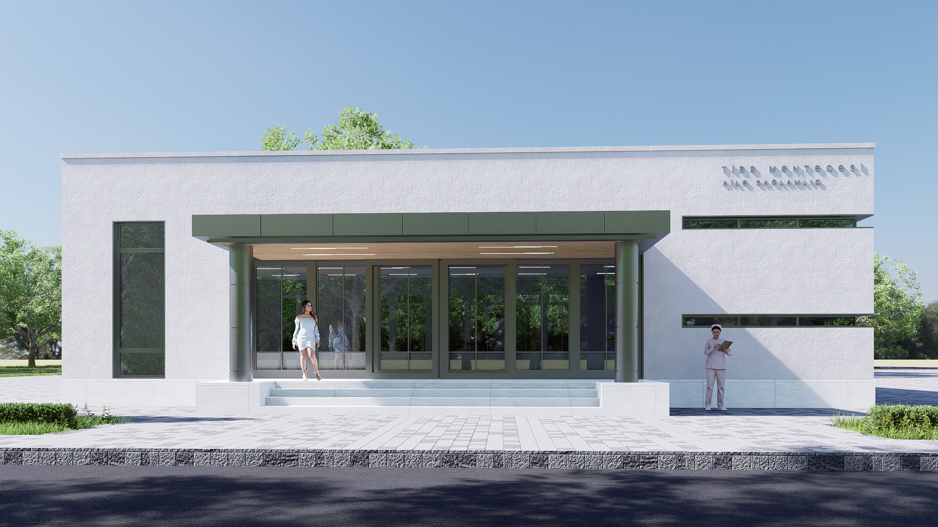 emergency Low-poly 3D model_4