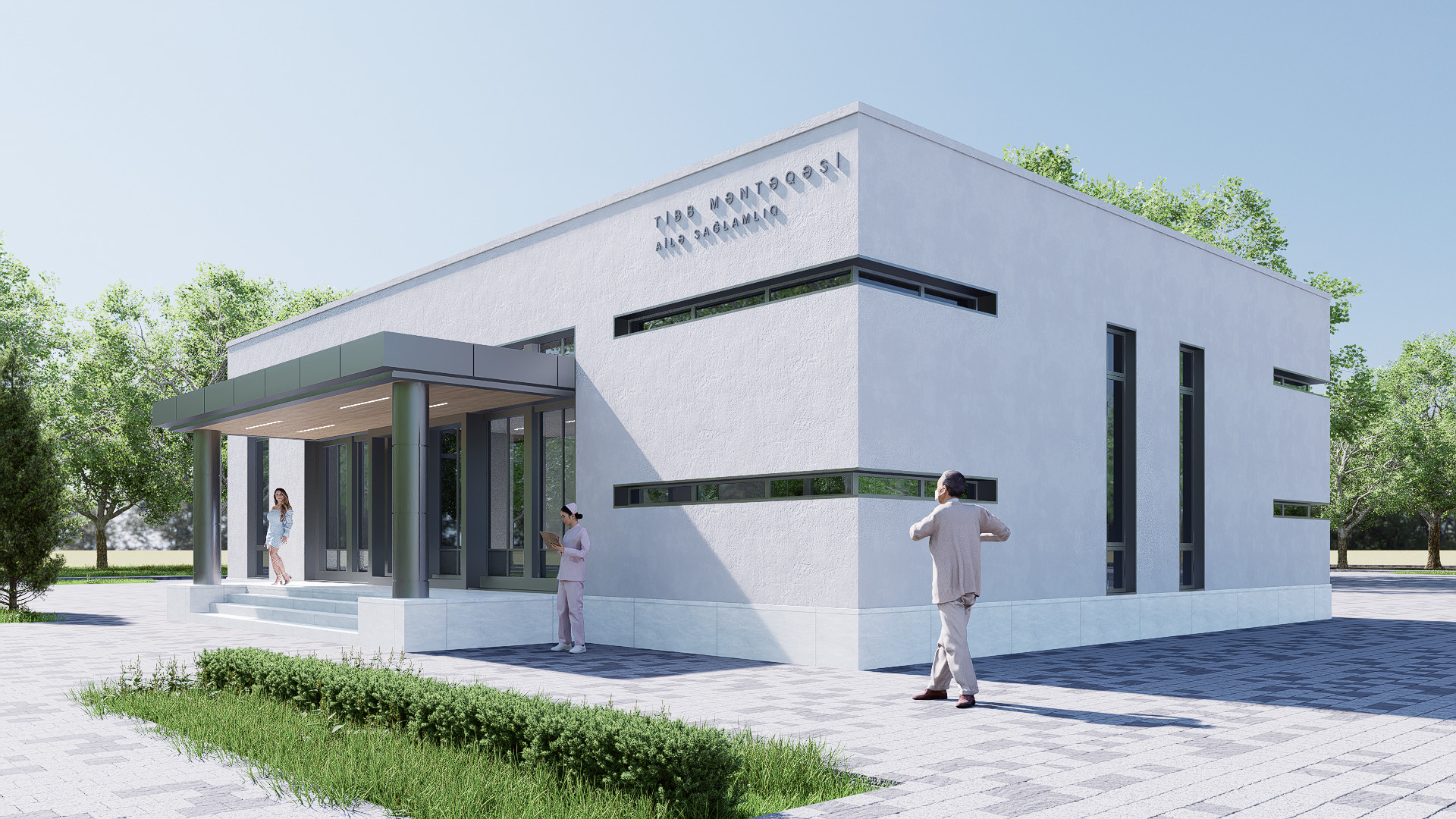 emergency Low-poly 3D model_3