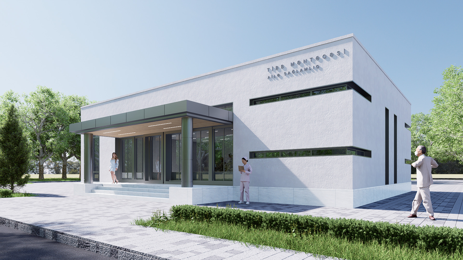 emergency Low-poly 3D model_1