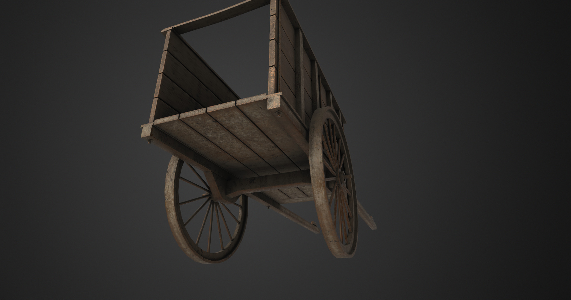 Caravan Low-poly 3D model_4