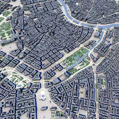 Vienna City Austria 3D model