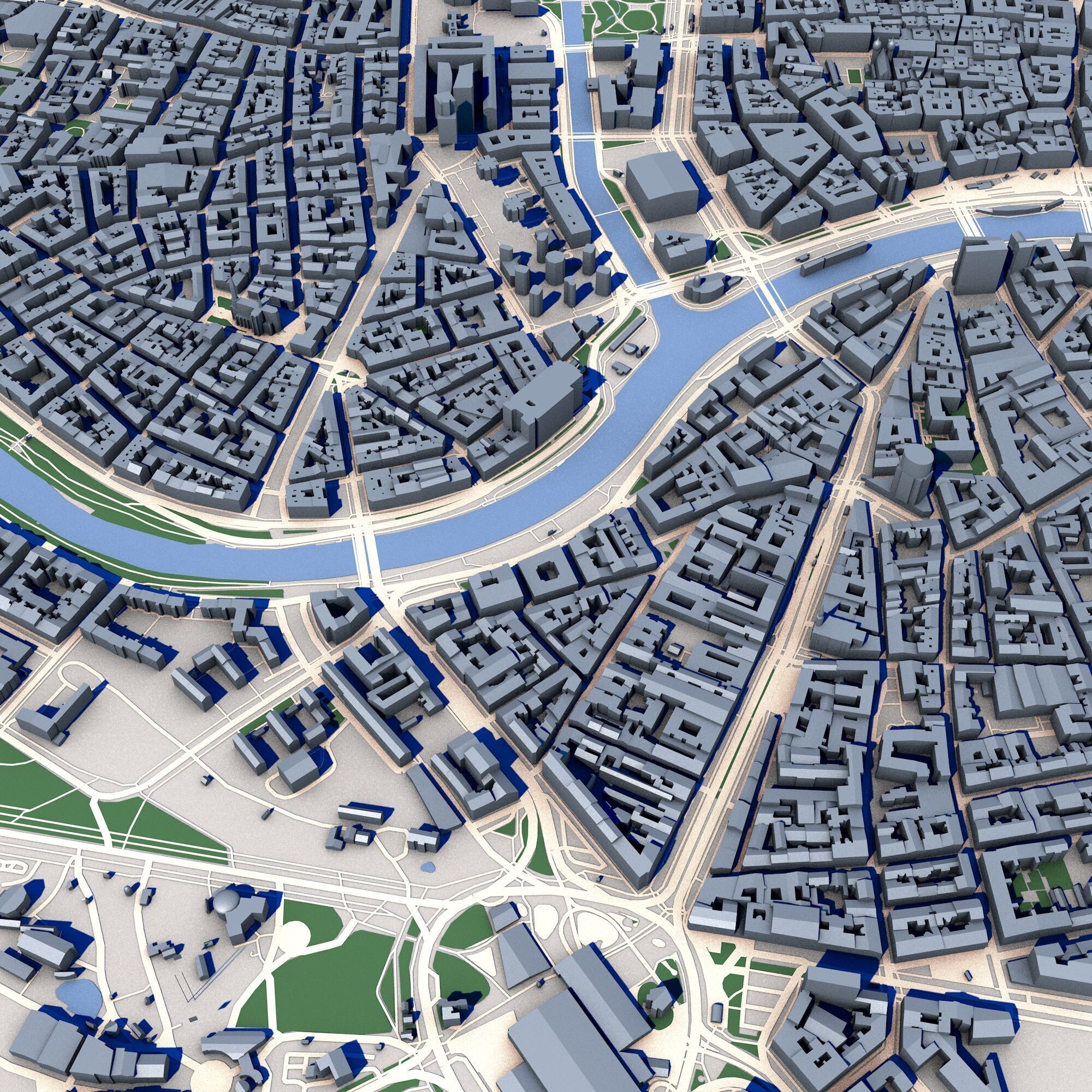 Vienna City Austria 3D model_8