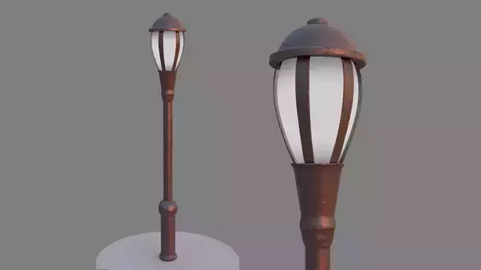 Cartoon Street Light