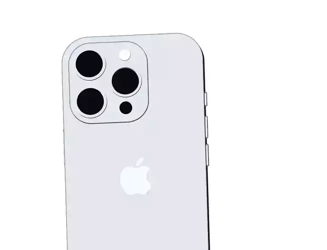 Apple iPhone 16 Pro CAD Model