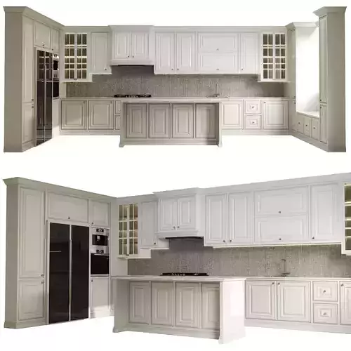 U-shaped Kitchen Appliance Bosch Kitchen 110