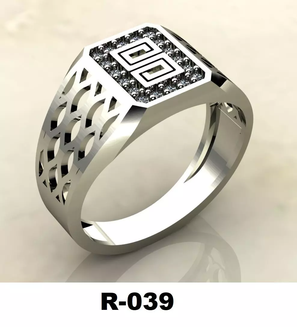 gents ring Free 3D print model_0
