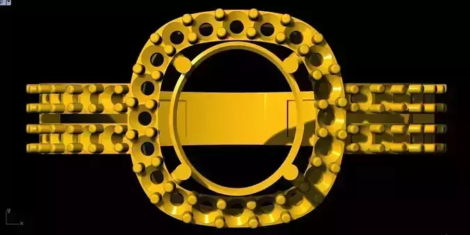 cluster ring 3dm file