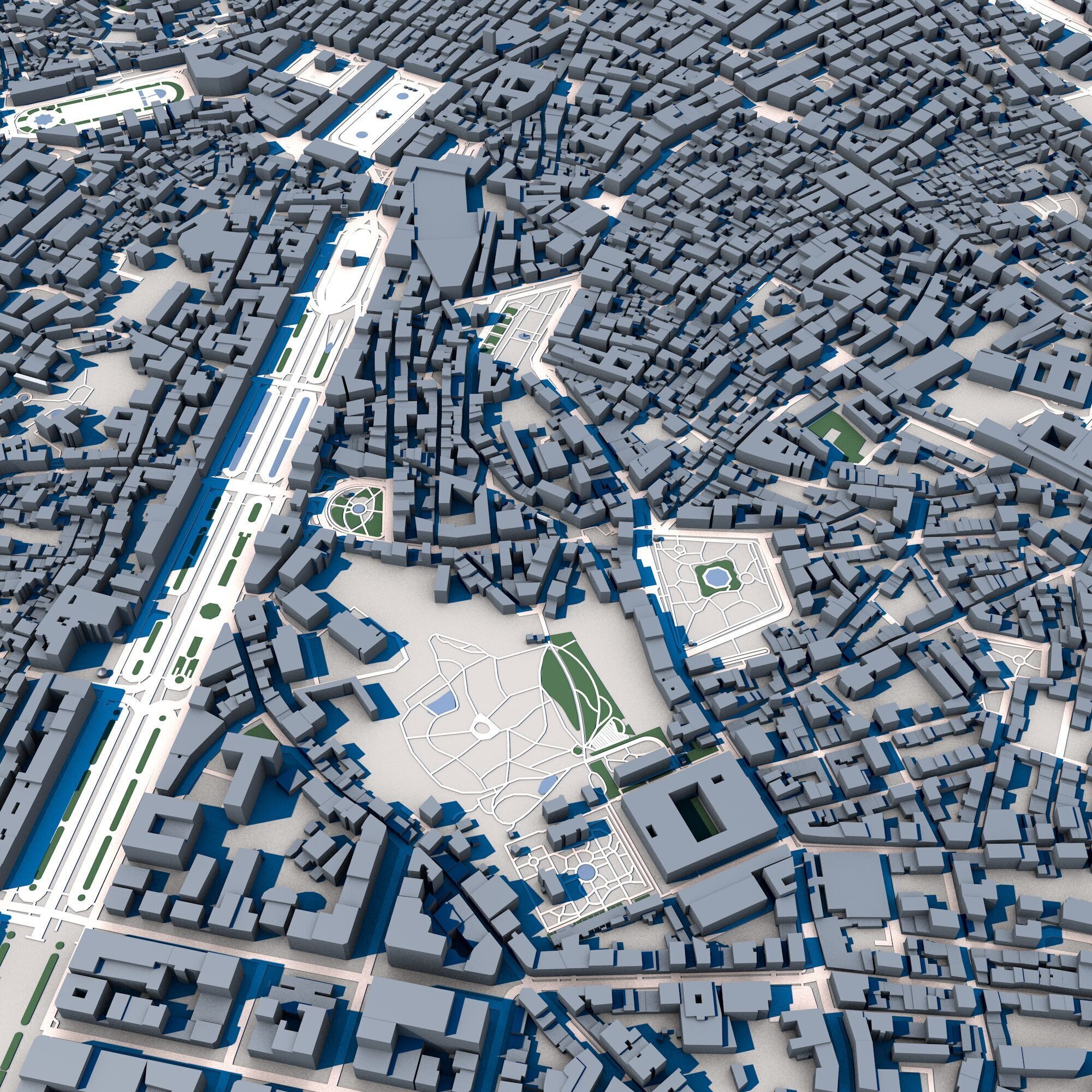 Lisbon City Portugal 3D model_4