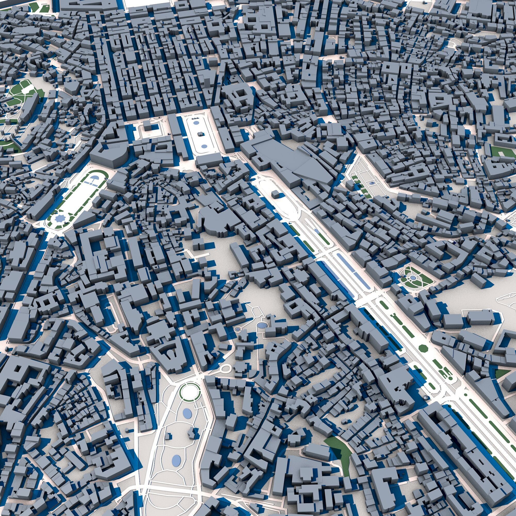 Lisbon City Portugal 3D model_5