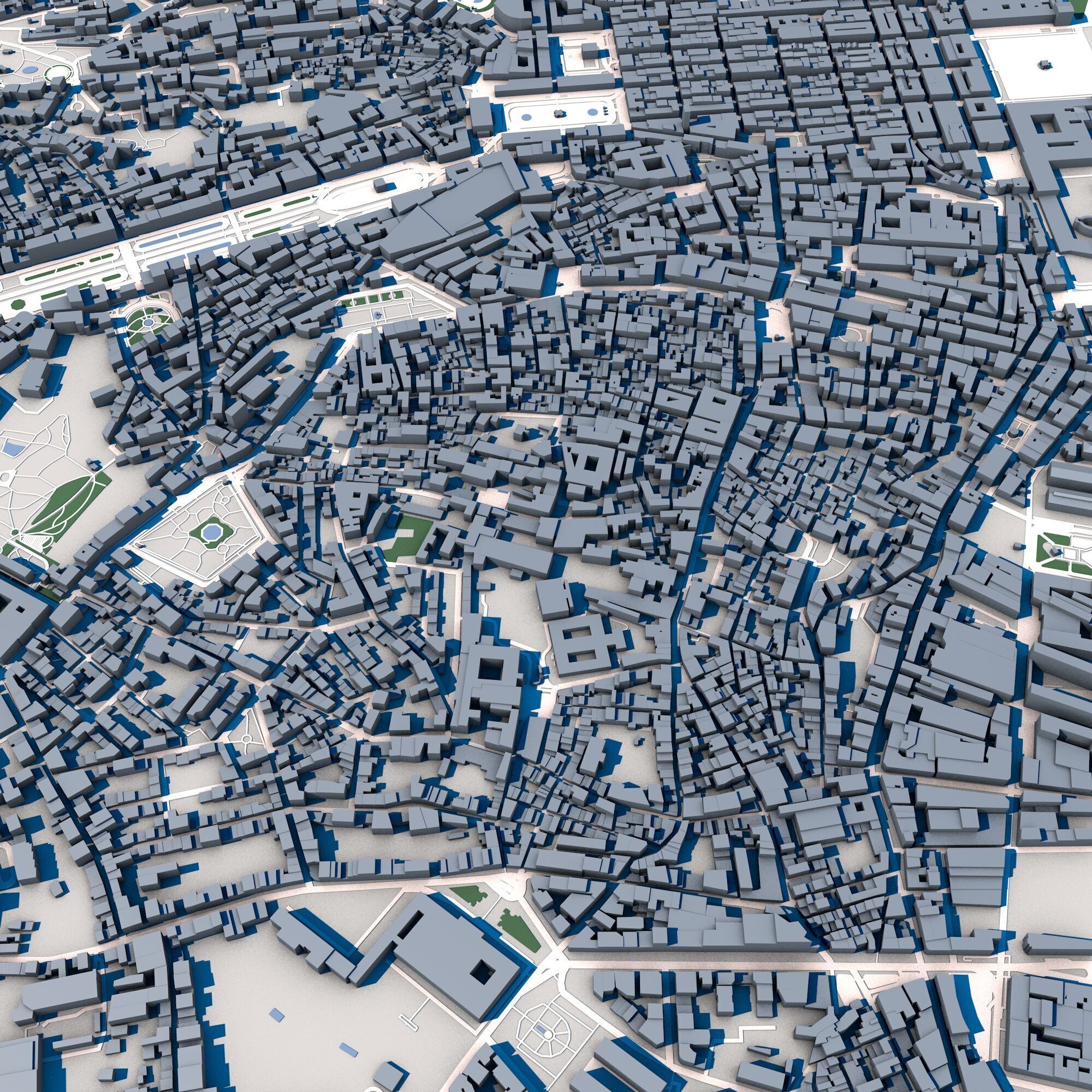 Lisbon City Portugal 3D model_3