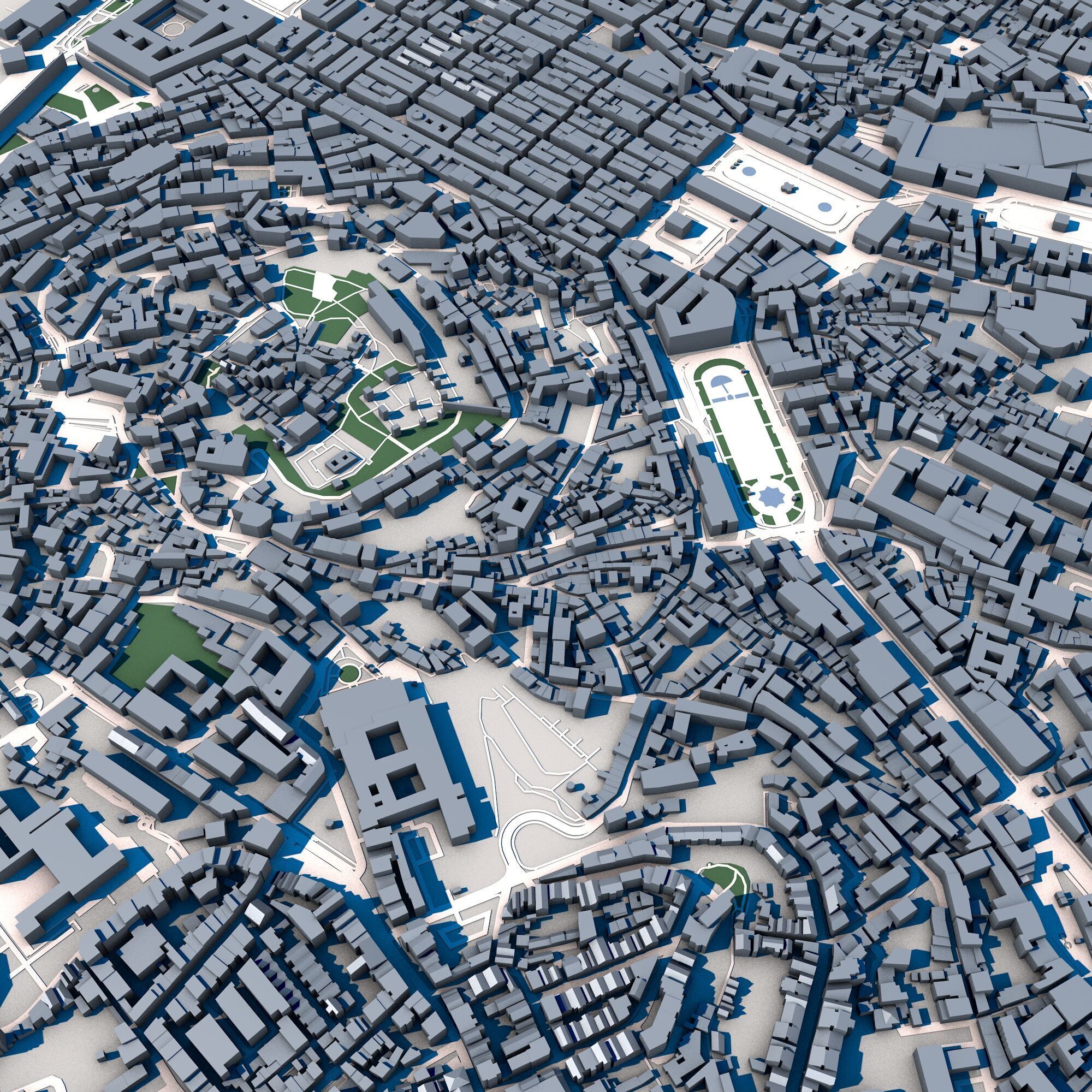 Lisbon City Portugal 3D model_6