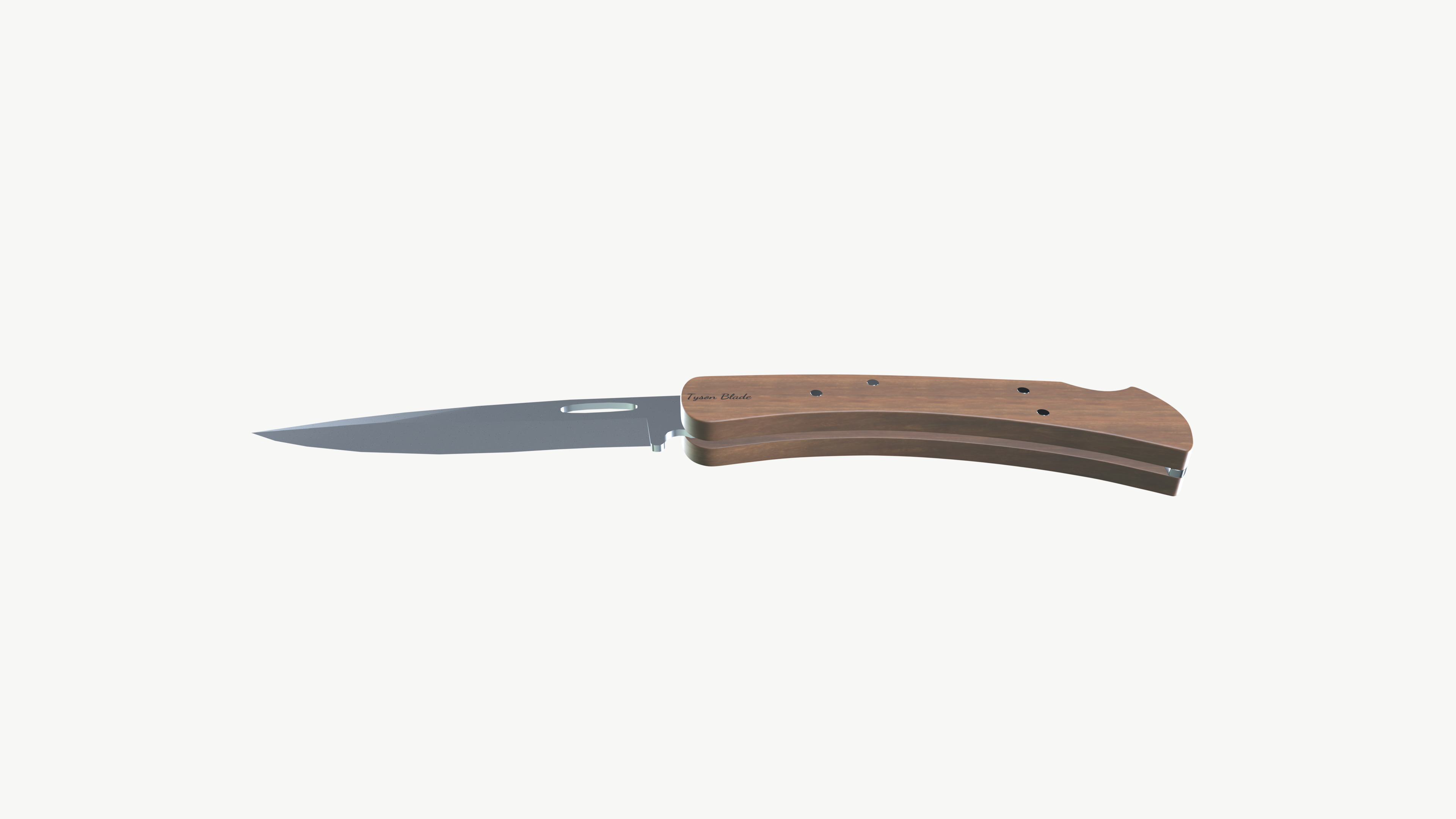 Knife 3D model_6