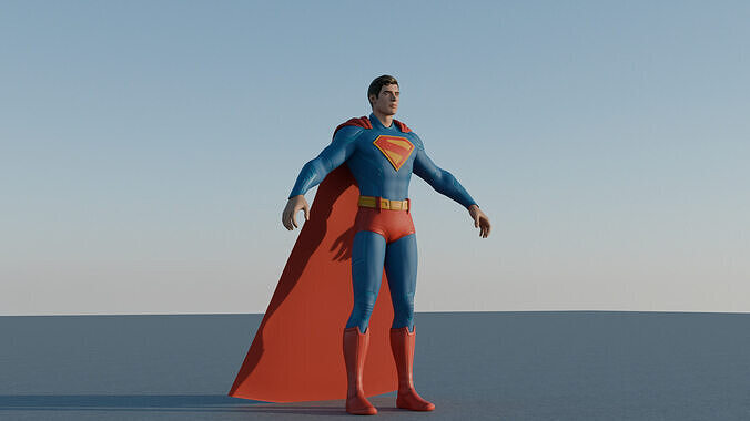 Superman David Corenswet Free 3D model