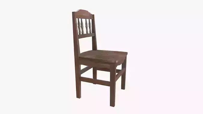 Old wooden chair