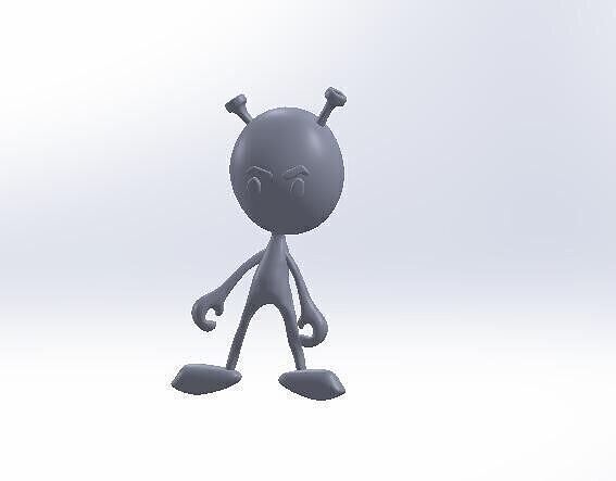 Neptune Figure 3D print model