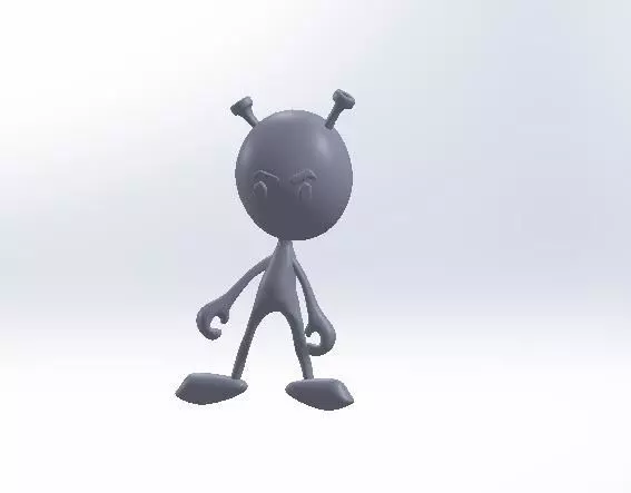 Neptune Figure 3D print model_0