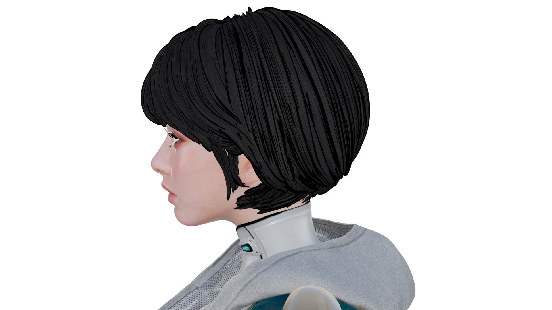 Valby Low-poly 3D model_4