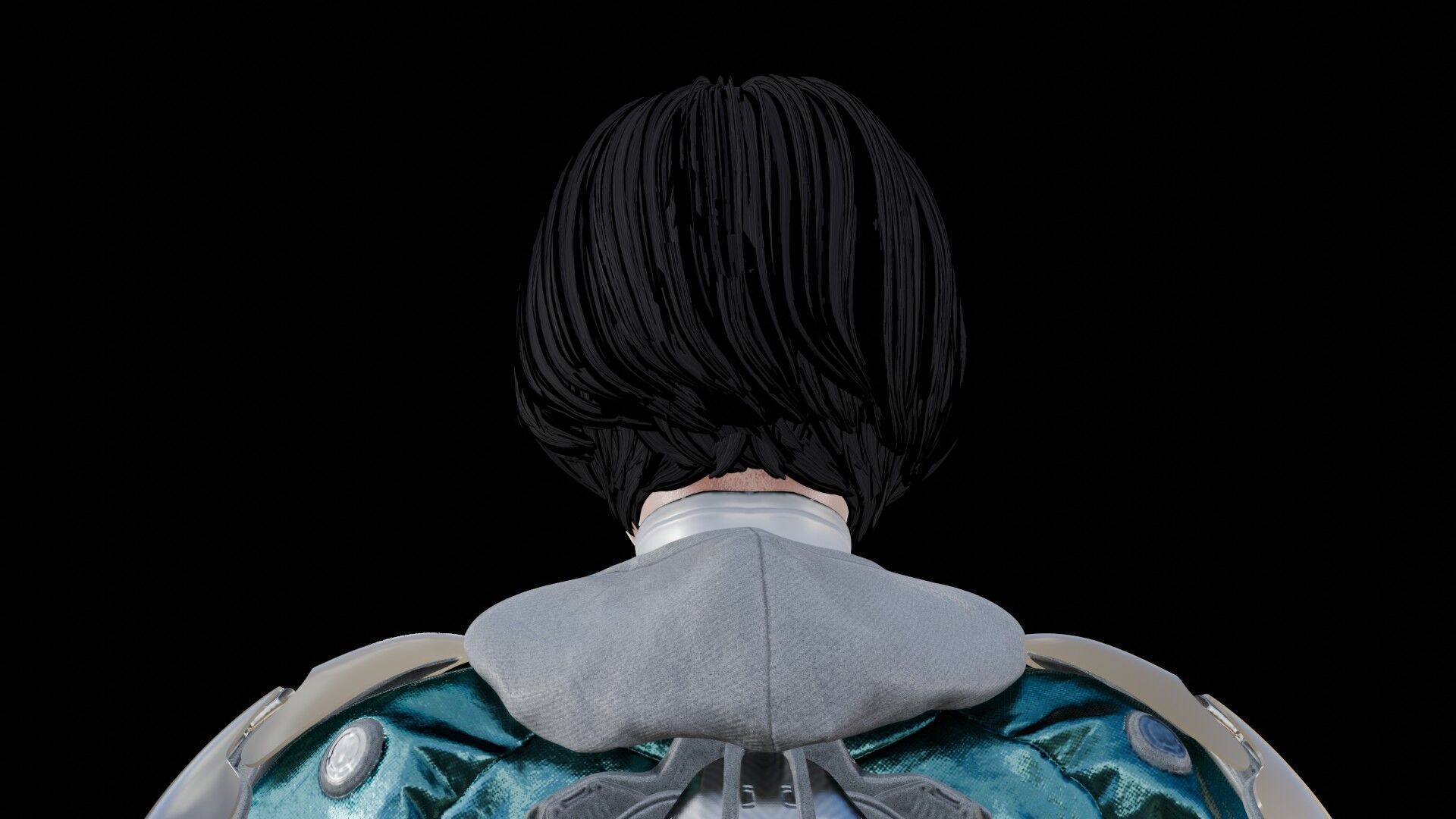 Valby Low-poly 3D model_3