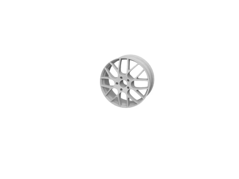 3D Sport Wheel Realistic Model 3D print model_0