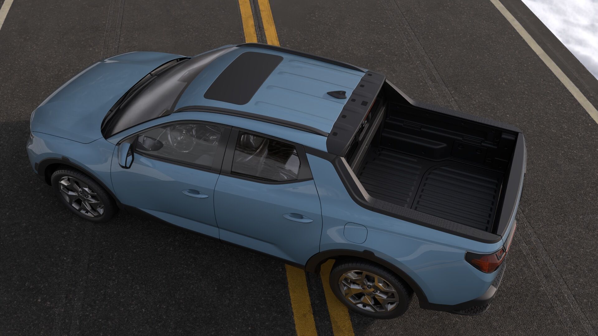 Hyundai SantaCruz 2024 -photoreal-Rigged and Render Ready 3D model_10