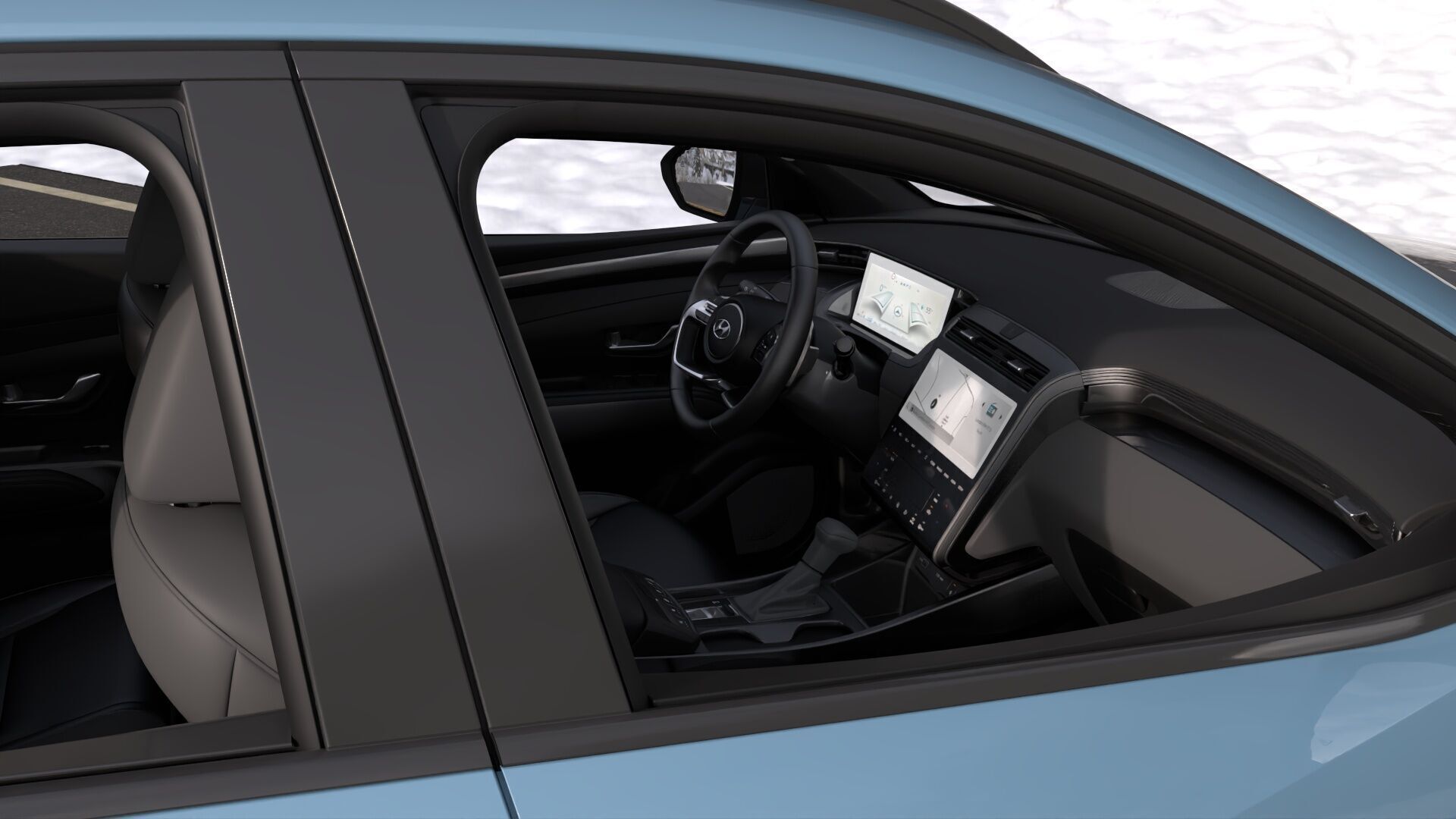 Hyundai SantaCruz 2024 -photoreal-Rigged and Render Ready 3D model_14