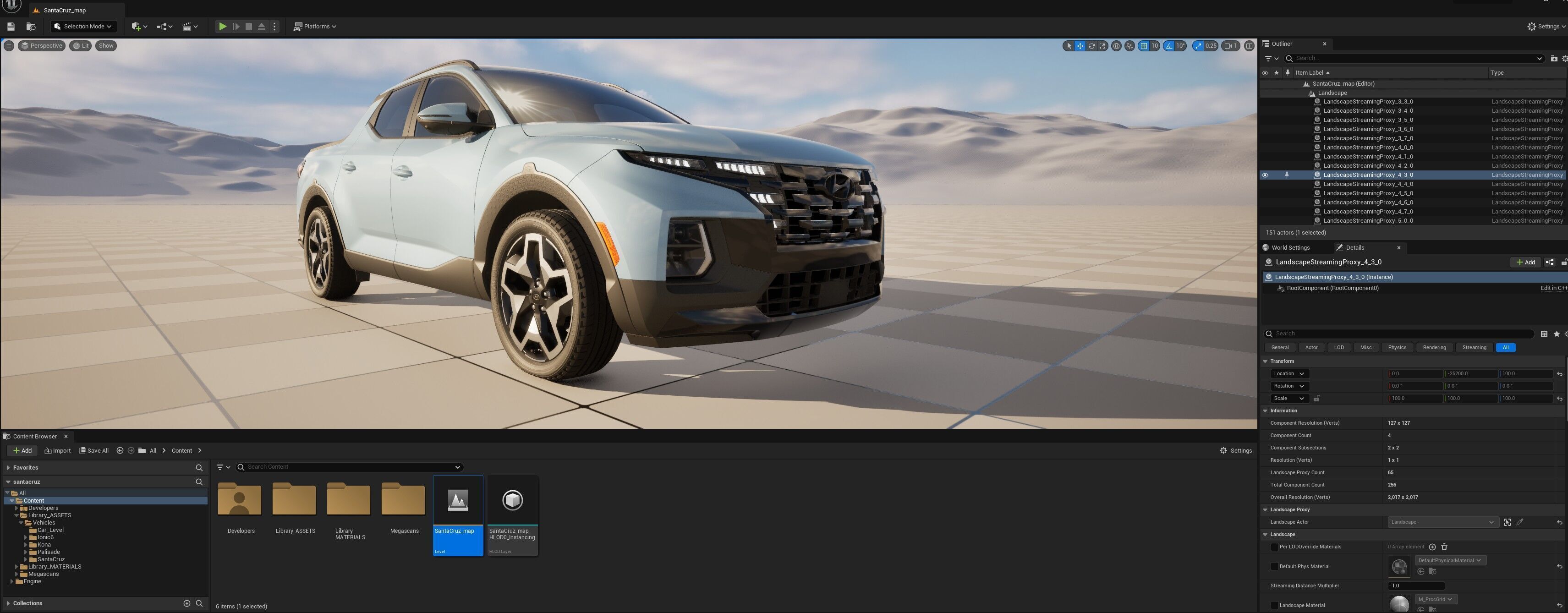 Hyundai SantaCruz 2024 -photoreal-Rigged and Render Ready 3D model_23